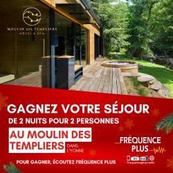 Gagnez votre séjour au Moulin des Templiers !