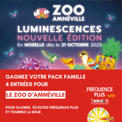 Gagnez votre pack famille 4 personnes pour le "Zoo d'Amnéville"