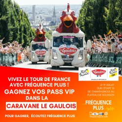 Gagnez vos pass VIP Tour de France dans la caravane Le Gaulois