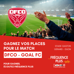 Gagnez vos pass pour le match DFCO - Goal FC !
