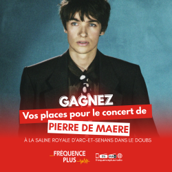 Gagnez le concert de Pierre de Maere à Arc-et-Senans