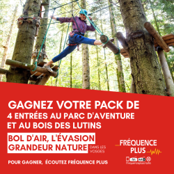Gagnez vos 4 entrées aux parcs Bol d'Air