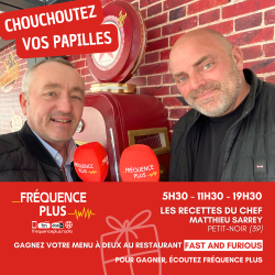 Chouchoutez vos papilles avec le chef Matthieu Sarrey