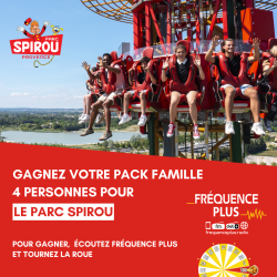 Gagnez votre pack famille pour le "Parc Spirou Provence"