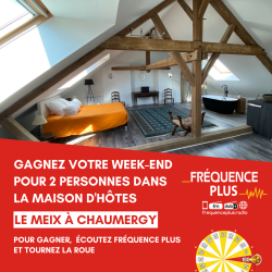 Gagnez votre week-end de 2 nuits pour 2 personnes à la maison d'hôtes "Le Meix"