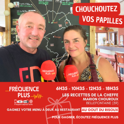 Chouchoutez vos papilles avec la cheffe Marion Chouroux