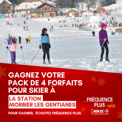 Gagnez vos 4 forfaits pour skier à Morbier !