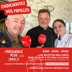 Chouchoutez vos papilles avec les chefs Noël Laligant et Victoria Vallichon