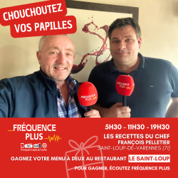 Chouchoutez vos papilles avec le chef François Pelletier