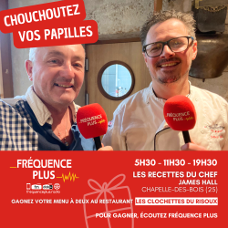 Chouchoutez vos papilles avec le chef James Hall