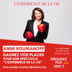 Gagnez Anne Roumanoff à Autun !