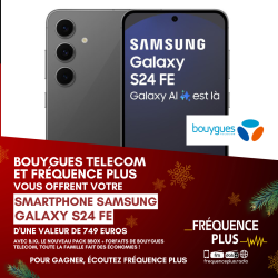 Gagnez votre SAMSUNG Galaxy S24 FE !
