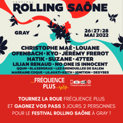 Gagnez vos pass 3 jours pour le festival "Rolling Saône"