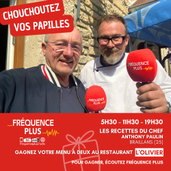 Chouchoutez vos papilles avec le chef Anthony Paulin