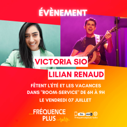 Cynthia & TotM fêtent l'été dans Room-Service le 7 juillet avec Lilian Renaud et Victoria Sio