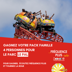 Gagnez votre pack famille pour le parc "Le Pal"