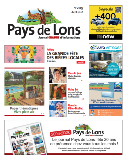 Pays de Lons n°209