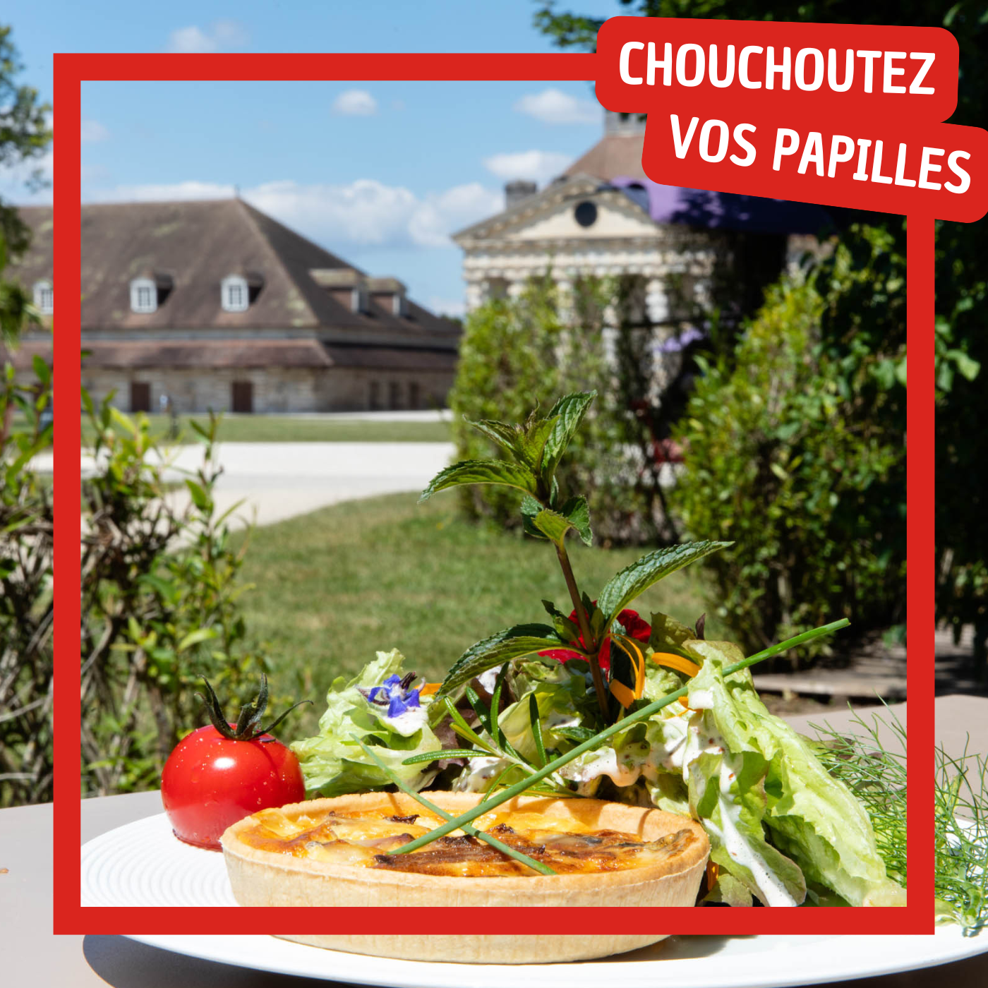 Le chef Lilian Bailly, Restaurant Éphémère La Table Des Jardins, Saline Royale d'Arc-Et-Senans (25), Épisode 5/5