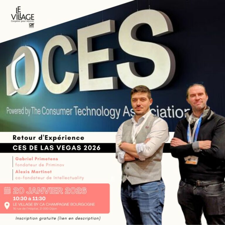 L'Actu du jour : Deux entrepreneurs de Bourgogne–Franche-Comté au CES de Las Vegas