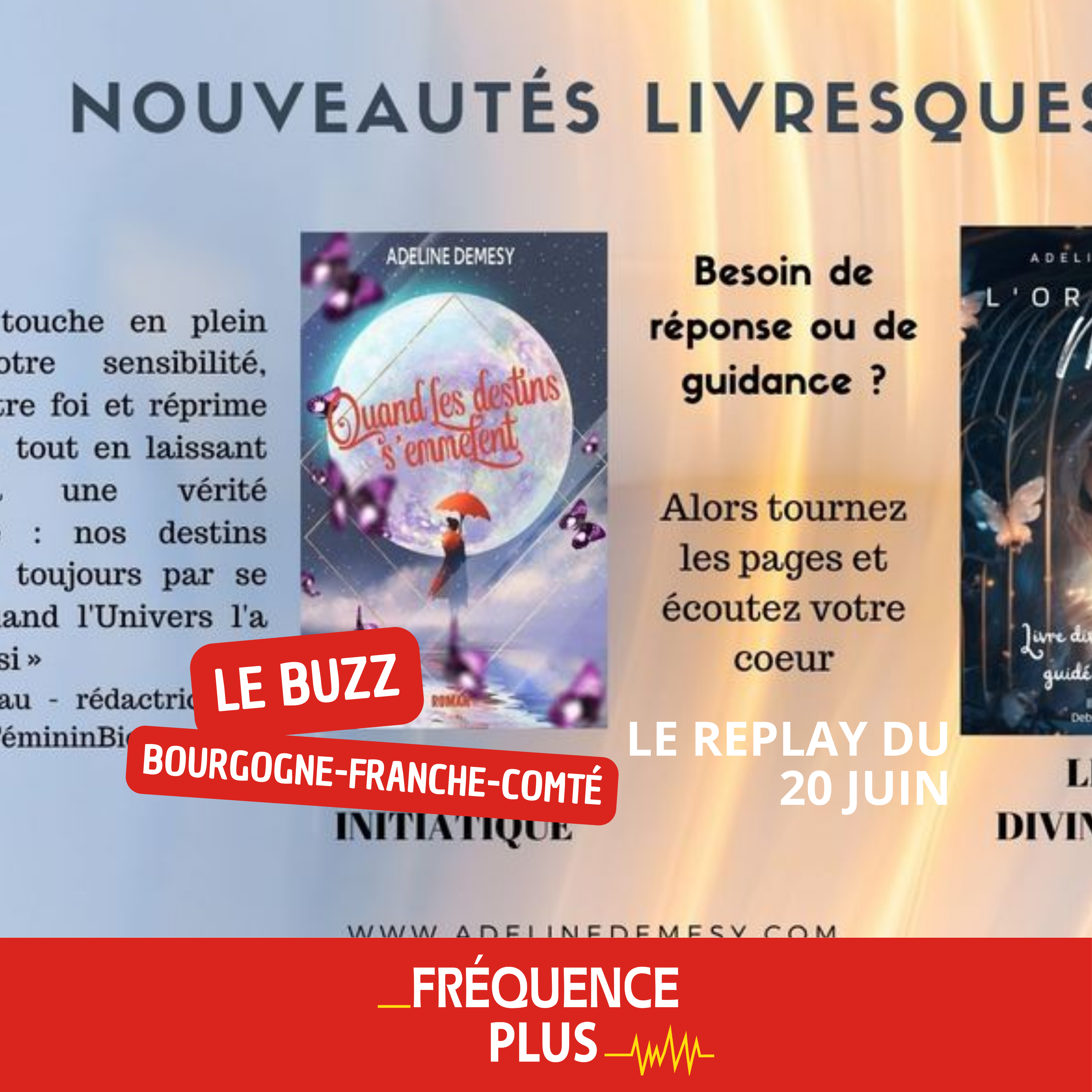 Le Buzz du 20 juin, notre invitée, Adeline Demesy episode artwork