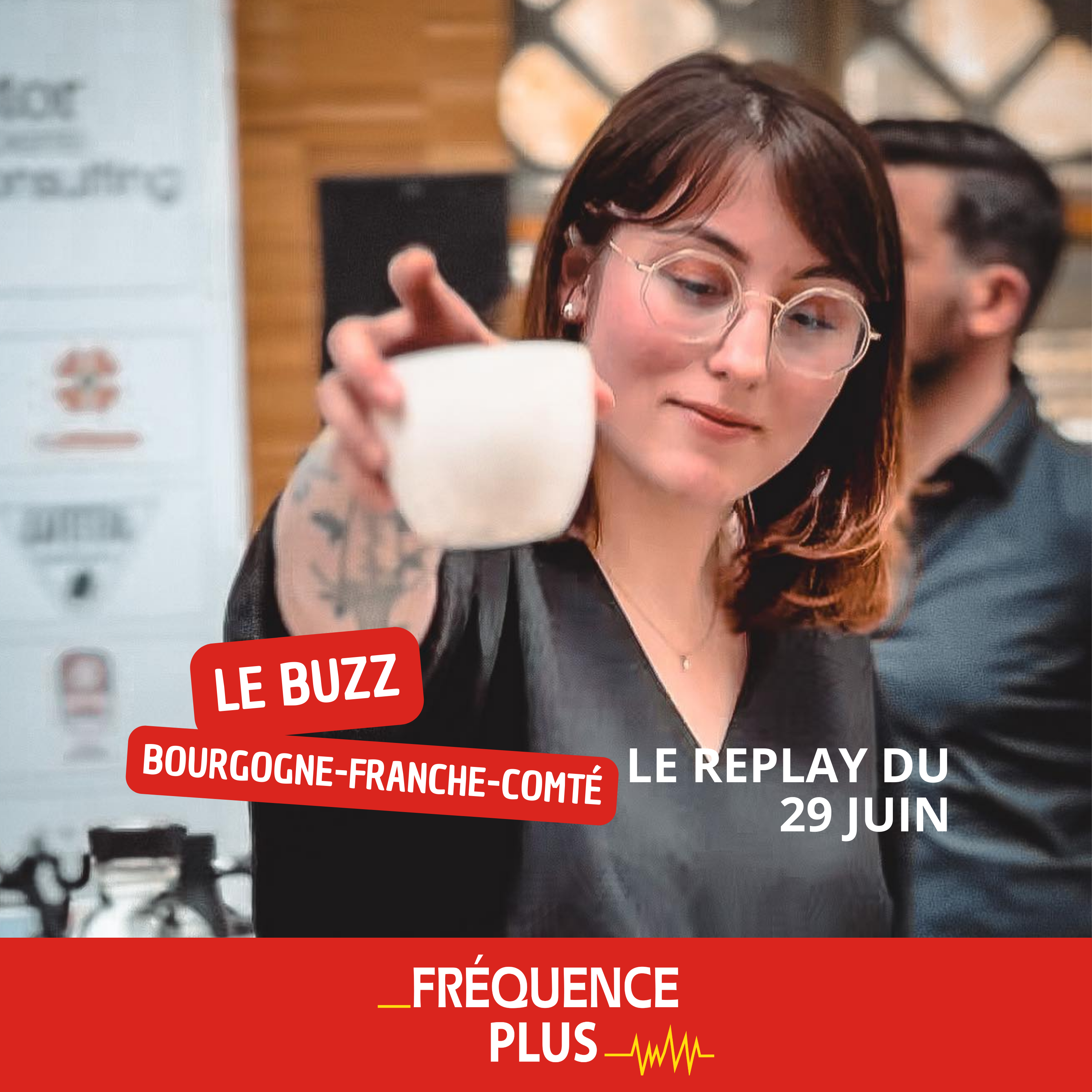 Le Buzz du 29 juin, notre invitée, Amandine Tupin episode artwork