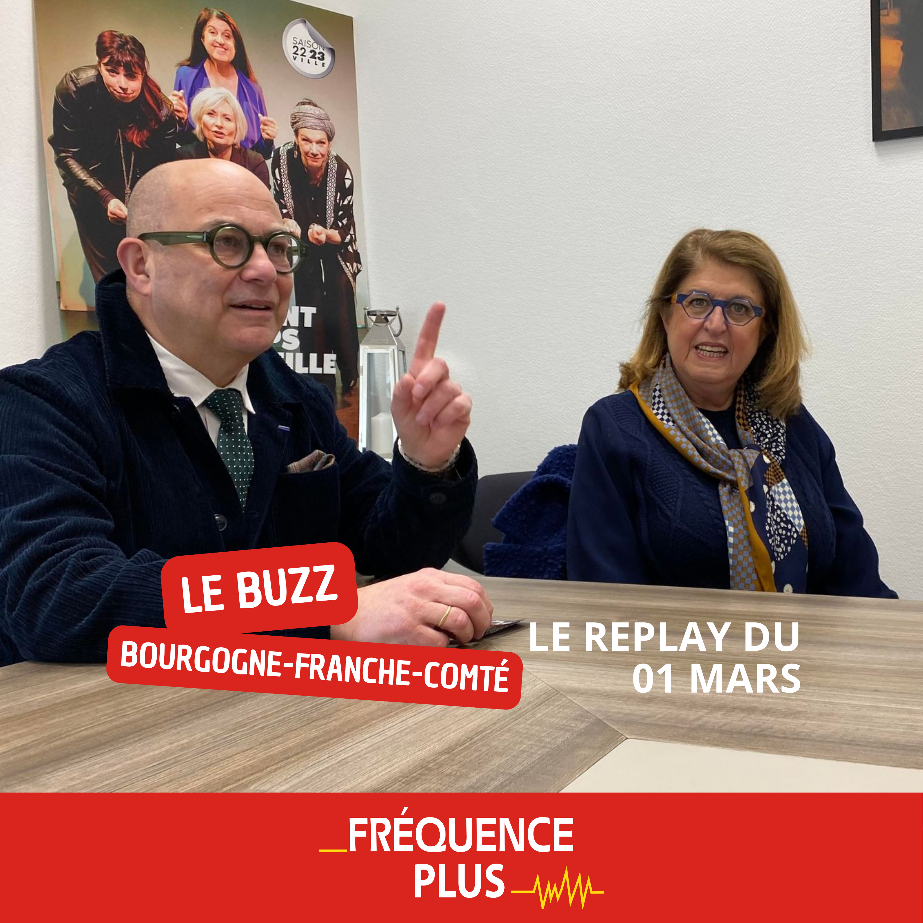 Le Buzz du 1er mars, notre invitée, Fabienne Chaudat